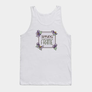 Spring Violet Art Nouvean Tank Top